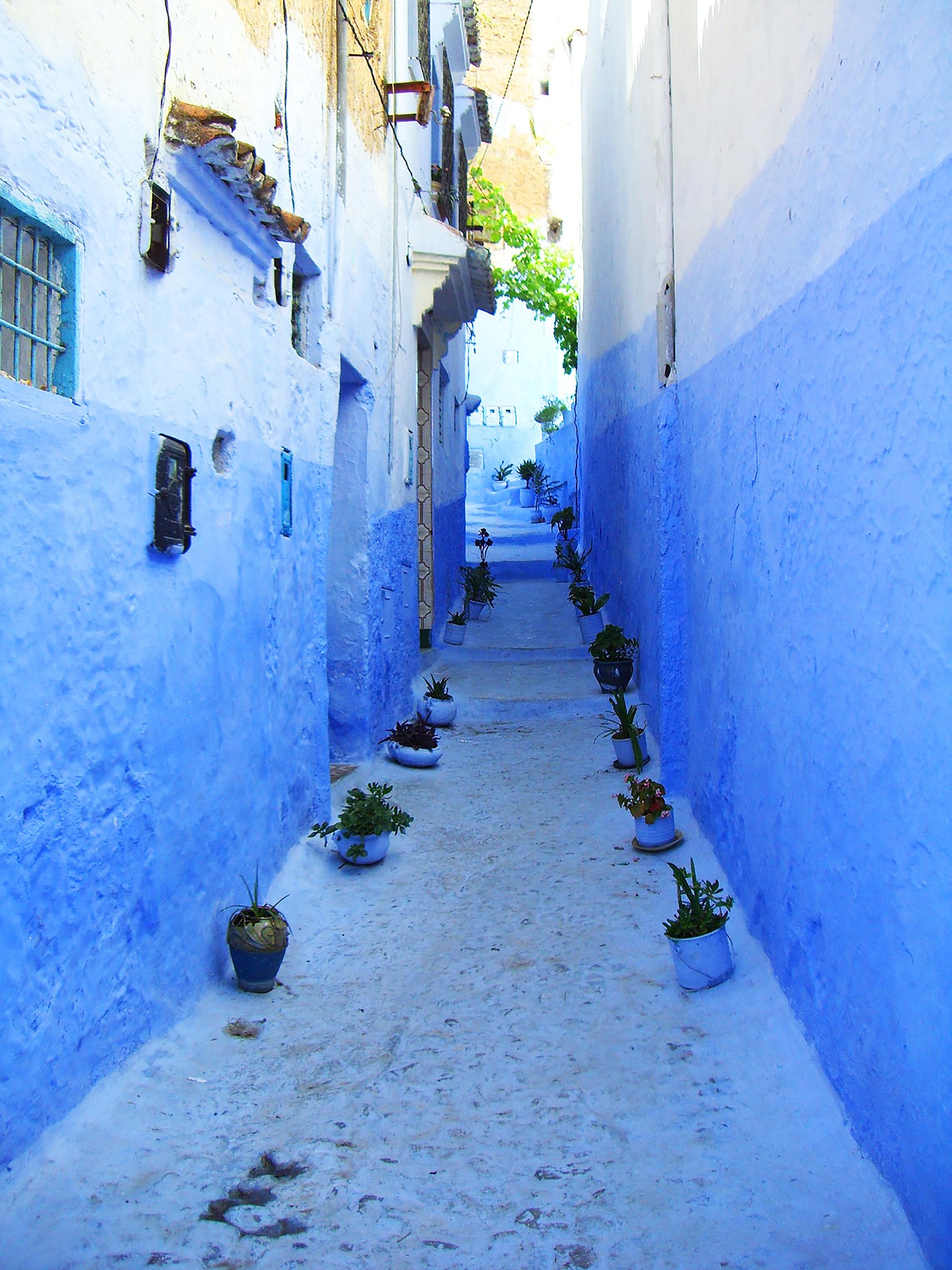 Chefchaouen blauwe stad vakantie Noord-Marokko